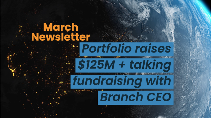 Portfolio raises $125M + talking fundraising with Branch CEO