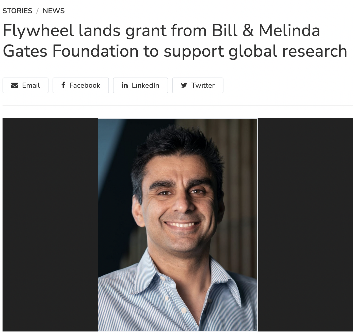 Flywheel lands Gates Foundation grant Great North Ventures